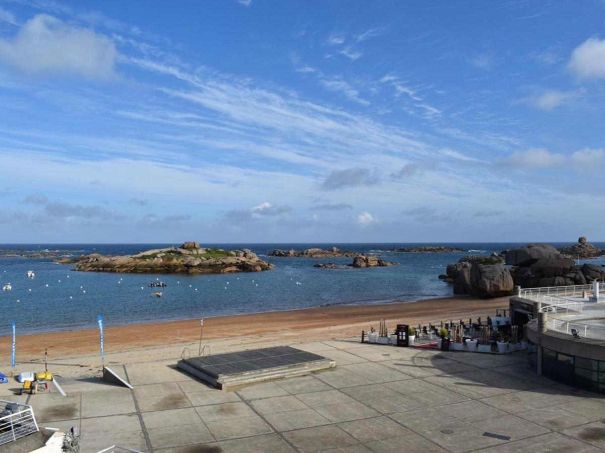 Superbe Appartement Avec Vue Mer Et Parking A Tregastel - Fr-1-368-29 Eksteriør billede