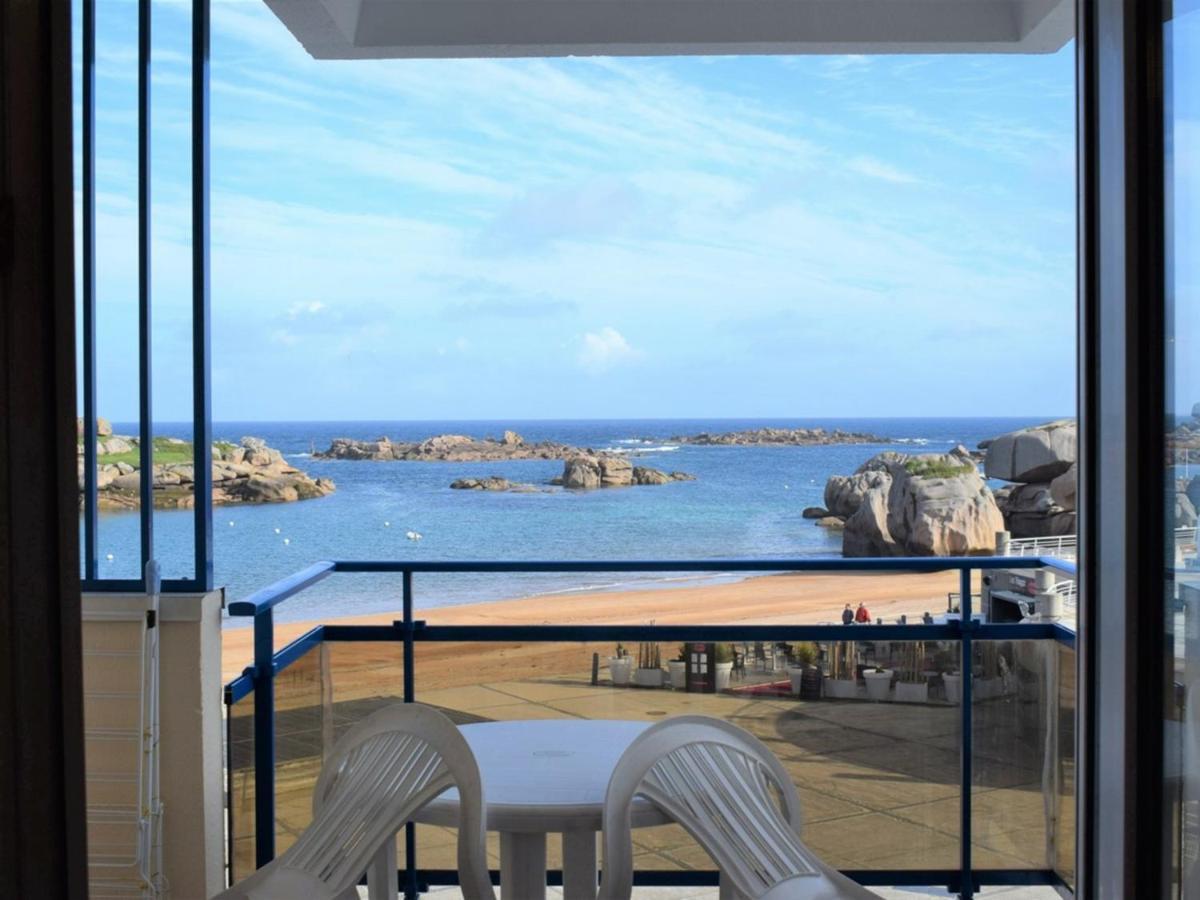 Superbe Appartement Avec Vue Mer Et Parking A Tregastel - Fr-1-368-29 Eksteriør billede