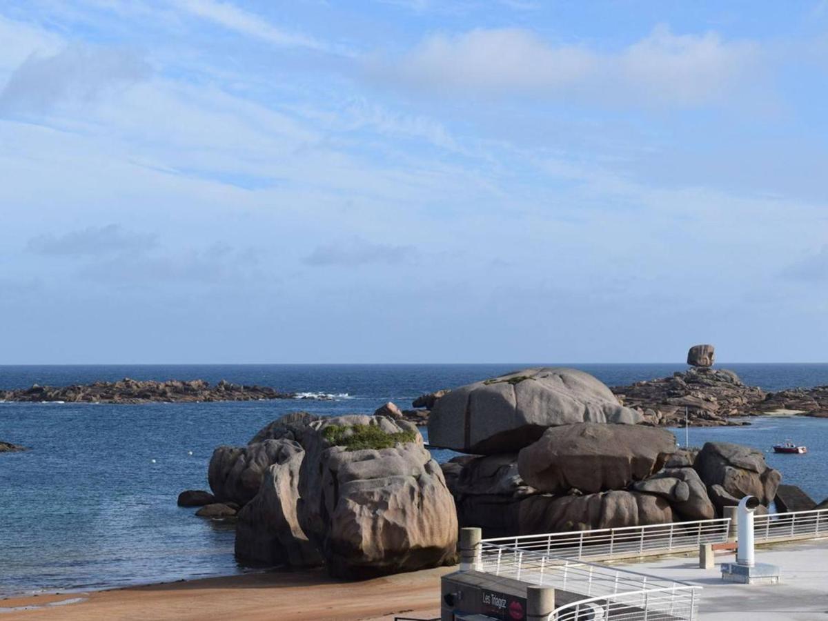 Superbe Appartement Avec Vue Mer Et Parking A Tregastel - Fr-1-368-29 Eksteriør billede
